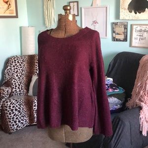 Cozy Wine Sweater